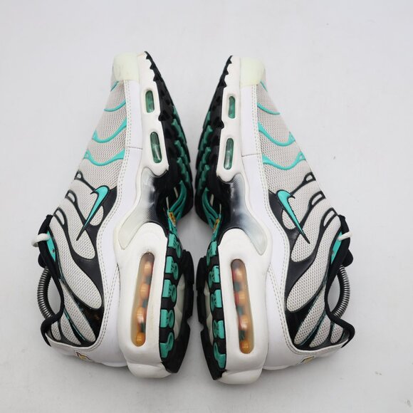 Nike Air Max Plus Tn Men's Size 10 Hyper Jade White Black Sneakers 604133-148 - Picture 7 of 11